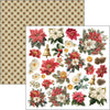 Ciao Bella MERRY and BRIGHT 8x8 Paper Pad 12 Sheets #CBH098