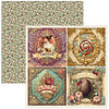 Ciao Bella CHOCOLATE WANDERLUST 8x8 Paper Pad 12 Sheets #CBH100
