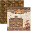 Ciao Bella CHOCOLATE WANDERLUST 8x8 Paper Pad 12 Sheets #CBH100
