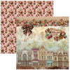 Ciao Bella CHOCOLATE WANDERLUST 8x8 Paper Pad 12 Sheets #CBH100