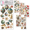 Ciao Bella MERRY and BRIGHT Christmas - Transparent STICKERS 5 sheets #CBI017