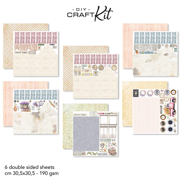 Ciao Bella Flower Shop HOME Sweet HOME DIY Craft Kit #CBK001