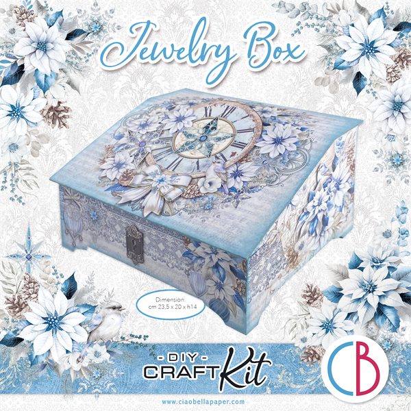 Ciao Bella JEWELRY BOX DIY BASIC Craft Kit #CBK004