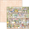 Ciao Bella FLOWER SHOP 12x12 Paper Pad 12 Sheets #CBPM077