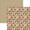 Ciao Bella MERRY and BRIGHT Christmas 12x12 Paper Pad 12 Sheets #CBPM098