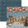 Ciao Bella MERRY and BRIGHT Christmas 12x12 Paper Pad 12 Sheets #CBPM098