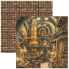 Ciao Bella CHOCOLATE WANDERLUST 12x12 Paper Pad 12 Sheets #CBPM100