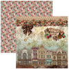 Ciao Bella CHOCOLATE WANDERLUST 12x12 Paper Pad 12 Sheets #CBPM100