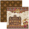 Ciao Bella CHOCOLATE WANDERLUST 12x12 Paper Pad 12 Sheets #CBPM100