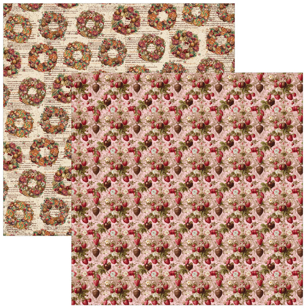 Ciao Bella CHOCOLATE WANDERLUST 12x12 Paper Pad 12 Sheets #CBPM100