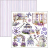 Ciao Bella MORNING IN PROVENCE 6X6 Fussy Cut Paper Pad 24 Sheets #CBQE074