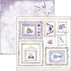 Ciao Bella MORNING IN PROVENCE 6X6 Fussy Cut Paper Pad 24 Sheets #CBQE074