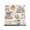 Ciao Bella FLOWER SHOP 6X6 Fussy Cut Paper Pad 24 Sheets #CBQE077