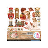 Ciao Bella THE NUTCRACKER Christmas 6X6 Fussy Cut Paper Pad 24 Sheets #CBQE080