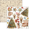 Ciao Bella THE NUTCRACKER Christmas 6X6 Fussy Cut Paper Pad 24 Sheets #CBQE080