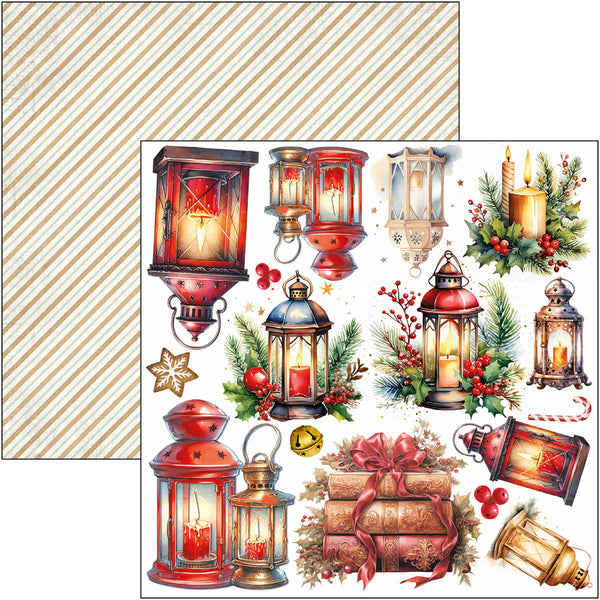 Ciao Bella THE NUTCRACKER Christmas 6X6 Fussy Cut Paper Pad 24 Sheets #CBQE080