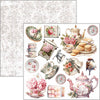 Ciao Bella TIMELESS MOMENTS 6X6 Fussy Cut Paper Pad 24 Sheets #CBQE083