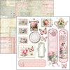 Ciao Bella TIMELESS MOMENTS 6X6 Fussy Cut Paper Pad 24 Sheets #CBQE083