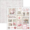 Ciao Bella TIMELESS MOMENTS 6X6 Fussy Cut Paper Pad 24 Sheets #CBQE083