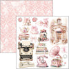 Ciao Bella TIMELESS MOMENTS 6X6 Fussy Cut Paper Pad 24 Sheets #CBQE083