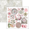 Ciao Bella TIMELESS MOMENTS 6X6 Fussy Cut Paper Pad 24 Sheets #CBQE083