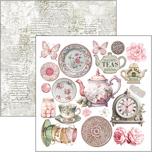 Ciao Bella TIMELESS MOMENTS 6X6 Fussy Cut Paper Pad 24 Sheets #CBQE083