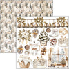 Ciao Bella WINTER SEASON Christmas 6X6 Fussy Cut Paper Pad 24 Sheets #CBQE088