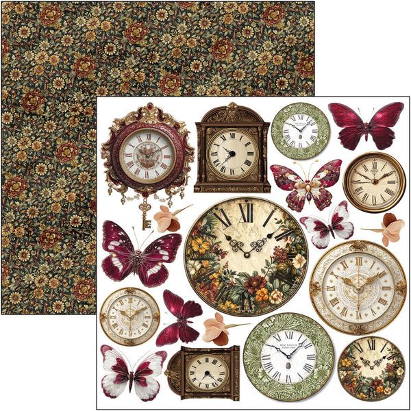 Ciao Bella BOOK LOVERS 6X6 Fussy Cut Paper Pad 24 Sheets #CBQE091