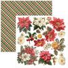 Ciao Bella MERRY and BRIGHT Christmas 6X6 Fussy Cut Paper Pad 24 Sheets #CBQE098