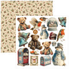 Ciao Bella MERRY and BRIGHT Christmas 6X6 Fussy Cut Paper Pad 24 Sheets #CBQE098