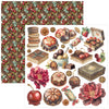 Ciao Bella CHOCOLATE WANDERLUST 6X6 Fussy Cut Paper Pad 24 Sheets #CBQE100