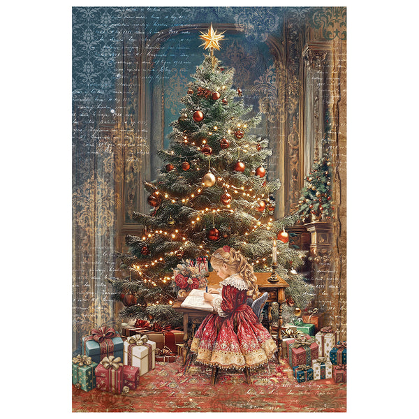 Ciao Bella TOY SHOP A4 Decoupage Rice Paper Art Set 4 Sheets #CBRA005