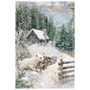Ciao Bella FOREST TALES Winter Christmas A4 Decoupage Rice Paper Art Set 4 Sheets #CBRA006