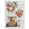 Ciao Bella MERRY and BRIGHT Christmas - A4 Decoupage Rice Paper Art Set 4 Sheets #CBRA014