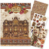Ciao Bella CHOCOLATE WANDERLUST - A4 Decoupage Rice Paper Art Set 4 Sheets #CBRA016