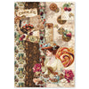 Ciao Bella CHOCOLATE WANDERLUST - A4 Decoupage Rice Paper Art Set 4 Sheets #CBRA016