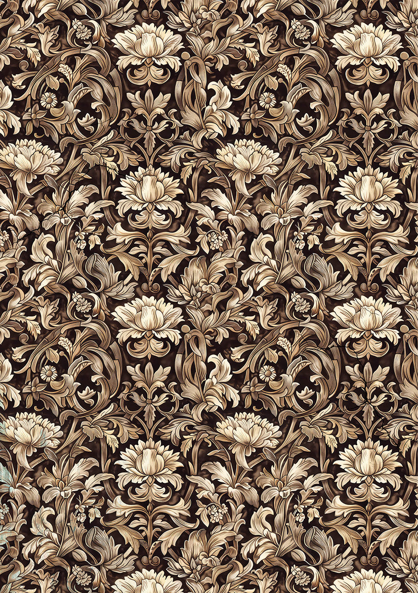 Ciao Bella CABINET OF CURIOSITIES A5 Assorted Rice Paper Selection Decoupage 8 sheets #CBRS003