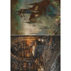 Ciao Bella DARK ACADEMIA A5 Assorted Rice Paper Selection Decoupage 8 sheets #CBRS020
