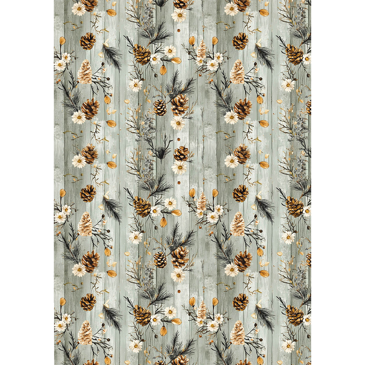 Ciao Bella HOT COCOA & HOLLY Winter Christmas A5 Assorted Rice Paper Selection Decoupage 8 sheets #CBRS021