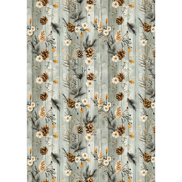 Ciao Bella HOT COCOA & HOLLY Winter Christmas A5 Assorted Rice Paper Selection Decoupage 8 sheets #CBRS021