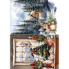 Ciao Bella HOT COCOA & HOLLY Winter Christmas A5 Assorted Rice Paper Selection Decoupage 8 sheets #CBRS021