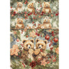Ciao Bella HOT COCOA & HOLLY Winter Christmas A5 Assorted Rice Paper Selection Decoupage 8 sheets #CBRS021