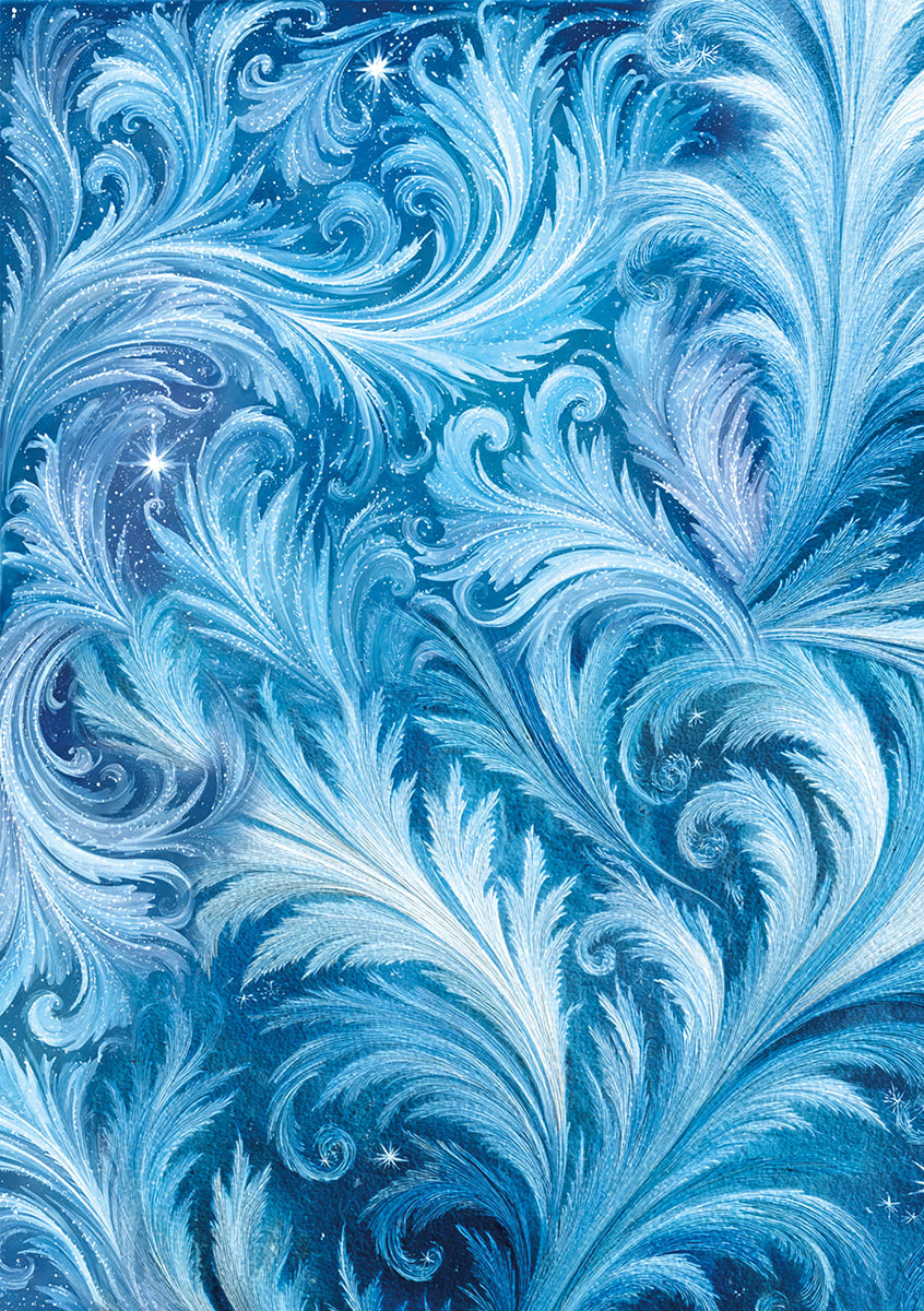 Ciao Bella FROZEN LAND Winter A5 Assorted Rice Paper Selection Decoupage 8 sheets #CBRS025