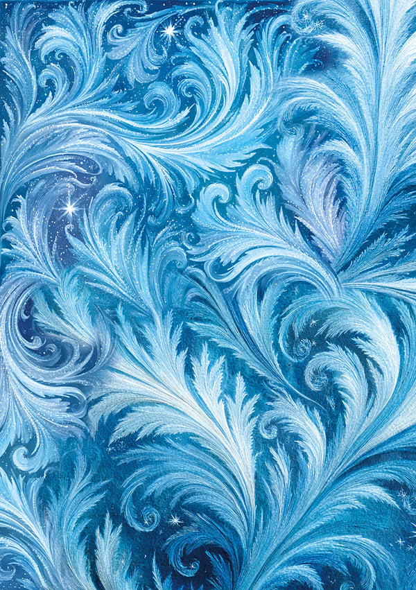 Ciao Bella FROZEN LAND Winter A5 Assorted Rice Paper Selection Decoupage 8 sheets #CBRS025