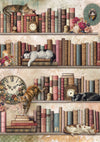 Ciao Bella BOOK LOVERS - A5 Assorted Rice Paper Selection Decoupage 8 sheets #CBRS026