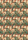Ciao Bella POLAR RAILWAY - A5 Assorted Rice Paper Selection Decoupage 8 sheets #CBRS029