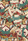 Ciao Bella POLAR RAILWAY - A5 Assorted Rice Paper Selection Decoupage 8 sheets #CBRS029