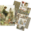 Ciao Bella FAIRY WHISPERS - A5 Assorted Rice Paper Selection Decoupage 8 sheets #CBRS030