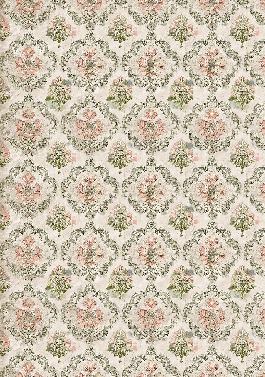 Ciao Bella AFTERNOON TEA - A5 Assorted Rice Paper Selection Decoupage 8 sheets #CBRS031