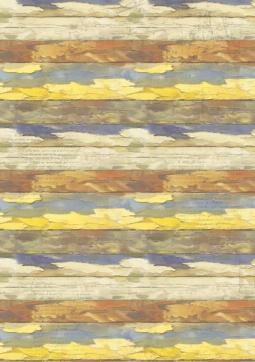 Ciao Bella YELLOWSTONE A5 Assorted Rice Paper Selection Decoupage 8 sheets #CBRS033